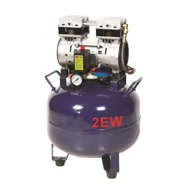220V Dental Air Compressor dental chair spare parts Silent Oil Free Air Compressor 32L 0.8 Bar