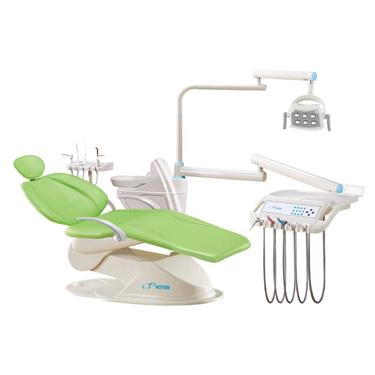 Manufacturer Low Price Dental Chair Hospital Lab Chair Dentist Partner With Memory System Ceramic Spittoon