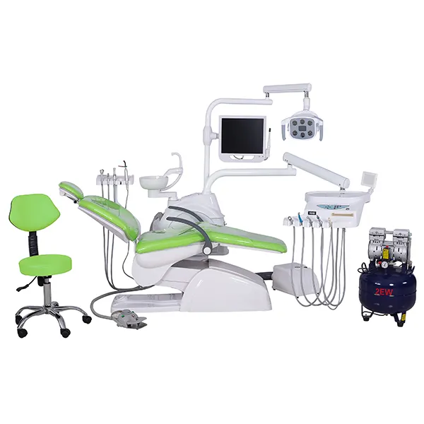 dental chair High configuration with filter Ceramic spittoon Dental equipment